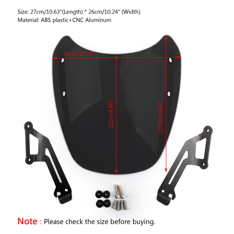 Motorrad Windschild Windschutzscheibe für Ducati Scrambler 2015-2018