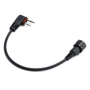 H42 Kopfhörer-Adapterkabel mit austauschbarem Stecker auf A24 für ICOM A25CE A25N A24