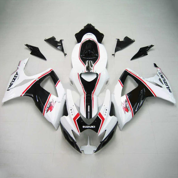 2006-2007 K6 Suzuki GSXR 600/750 injeksjonskinnesett karosseri plast