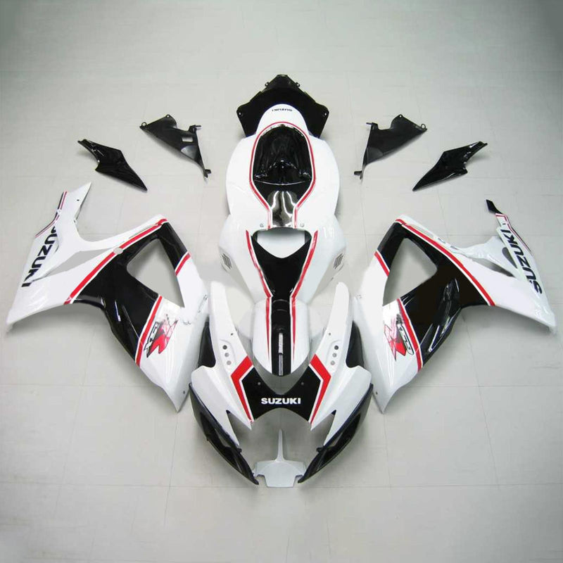 2006-2007 K6 Suzuki GSXR 600/750 kit de carenado de inyección cuerpo plástico