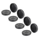 Conjunto de 8 almofadas de braço redondas de borracha para elevadores BendPak e Dannmar (número de peça 5715017)