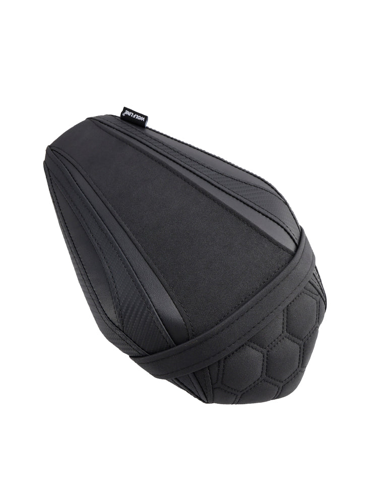 2021-2023 Kawasaki Zx-10R/Rr Hinten Passagier Sitz Kissen Pu Sozius Flach Schwarz