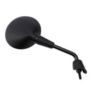 Mirror M8 Shorty left & right Black For Piaggio Vespa Primavera 50 125 150