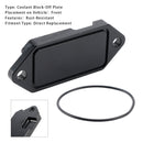 Kühlmittel-Blockierplatte mit O-Ring-Dichtung DP0402 für Chevy GMC 6.6L Duramax 2001-2017