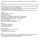 2004-2009 GOLF MK5 Lüftungsauslass für Armaturenbrett, Mitte, 1K0819743A