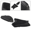 2024-2025 Für BMW R1300GS R 1300 GS Vorder- und Hintersitz-Raider-Sitzkissen-Set Schwarz 1