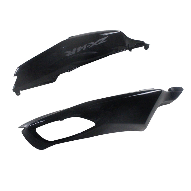 Amotopart Kawasaki ZX14R ZZR1400 2012-2022 musta suojasarja