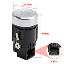 2013–2017 VW Volkswagen Golf &amp; GTI &amp; e-Golf &amp; Golf Sportwagen Start Stop Zündschalter Knopf 5GG959839 für