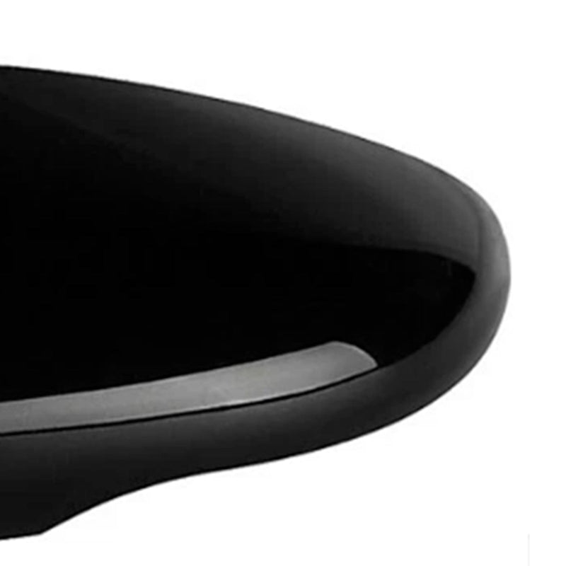 2pcs Gloss Black Door Wing Mirror Cover Caps Casing For VW Golf MK6 2009-2013 5K0857538