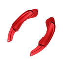 Steering wheel shift paddles for Mazda 6 Atenza 2009-15, aluminum red