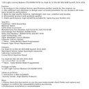 LED-Lichtsteuergerät für Audi A3, S3, RS3 (8V, 8VA, 8VM, Facelift, 1.0, 1.4, 2.0 TFSI, 1.6, 2.0 TDI) (2016–2020)