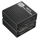 8K HDMI 1 zu 2 Splitter HD2.1 8K60hz/4K120hz/1080P240hz mit EDID Splitter 1x2