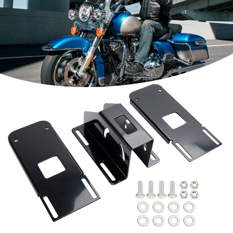 2004-2013 Harley Touring Road Glide Einstellbare Verkleidung Halterungen Kit