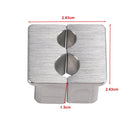 MINI 8/10mm Fahrrad Gabel-Dämpfer Welle Klemme/Schraubstock block-Suspension Stange Halter Für Fuchs