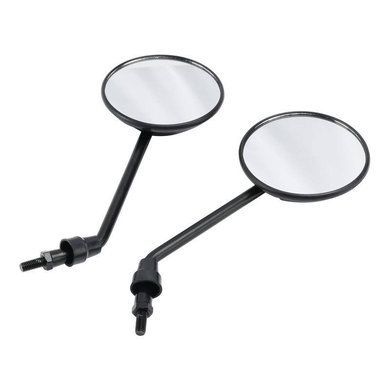 Simson S50 S51 S53 SR50 Schwalbe KR51 par de espelhos retrovisores pretos M8x1,25