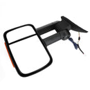 Para elektrycznie rozkładanych lusterek holowniczych do Toyoty Hilux 2005-2011 w kolorze czarnym