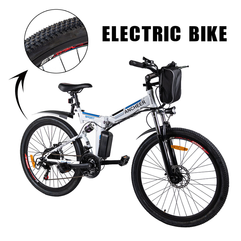 26" 36V 8AH 250W 21speed Mountainbike Elektrofahrrad Faltrad Ebike