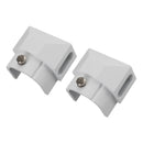 2 piezas de tapones finales de repuesto de aluminio macizo para toldo Dometic SUNCHASER II