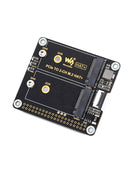 Raspberry Pi 5. generace PCIe na dvoukanálový adaptér M.2 karta Dual M.2