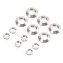 2× Dashboard Switch Cover og møtrikker sæt til Jeep CJ5 CJ7 CJ8 1972-1986 Lys, vinduesviskere, ventilatorer