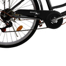 7rychlostní 26" paprskové kolo cruiser jízdní kolo dámské kolo dívčí městské kolo černé