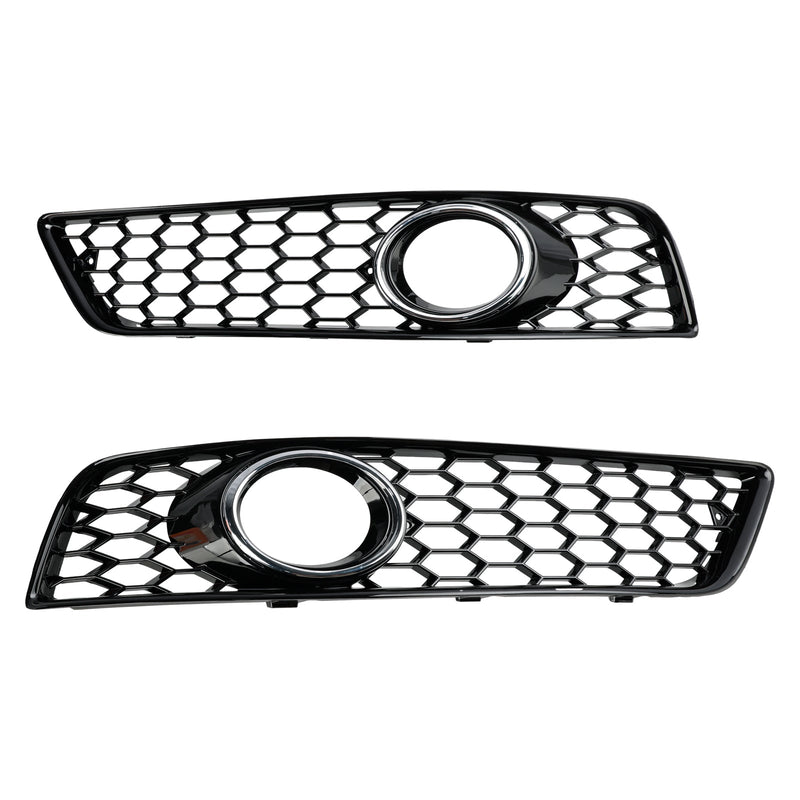 2009-2013 Audi A3 8P Honeycomb Front Bumper Tåkelys Grille Grilldeksel