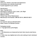 2016-2018 Audi A4 B9 S-line S4 2PCS FOG LUZES TAPE GRILE