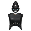 2024-2025 Für Kawasaki Ninja 500 Z500 Raider Soziuskissen-Set vorne &amp; hinten, Schwarz 1