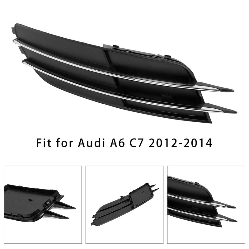 2012–2014 Audi A6 C7 vorne links Stoßstangengrill Nebelscheinwerfer Grill 4G0807681