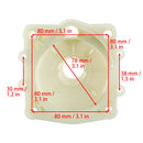 Bomba de agua de la casa fuera del motor fuera de borda Fit para Yamaha 2 Hub 100HP-25HP 61A-44311-01-00