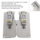 2X LED Headlight Module 63117339055 56 For BMW 7 Series F01 F02 LCI