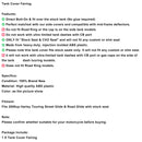 2009+ Touring Street Glide &amp; Road Glide Gestreckte Tankabdeckungsverkleidung