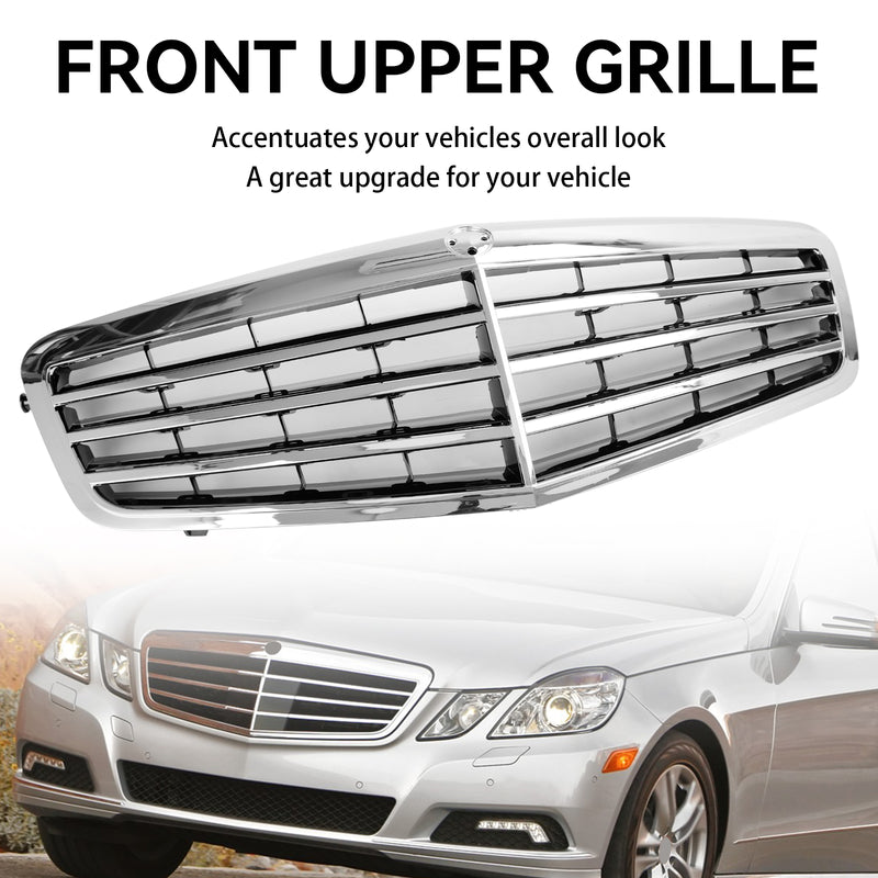 Krom frontgrill Kylargrill för Mercedes E-klass W212 2010-2013