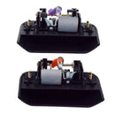 2007–2016 Jeep Compass 1 Paar Türgriffe für die hinteren Türen, außen, schwarz