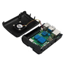 ABS-Schale für Raspberry Pi5/5B, Spritzguss-Schutzschale mit aktivem Kühler