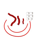 Juego de mangueras de refrigerante de silicona para Honda XL750 Transalp (2023–2025)