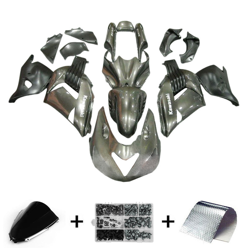 2006-2011 Kawasaki ZX14R ZZR 1400 Injection Fairing Parts Body