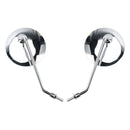 Pár zrcátek chrom 8mm pravý závit pro Honda SS 50 Dax Z 50 Monkey CD Chaly 50