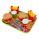 Hamburger Waffeln Pommes Trinken Spielen Essen Pretend Spielzeug Küche Set Kinder Spielzeug Set