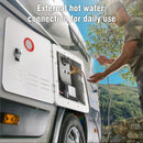 RV Tankløs Vandvarmer Propan Gas 65000BTU med controller/brusetilbehør