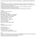 2014–2019 Sentra Versa and Versa Note bleie Fjær 25554-3SG0A med cruisekontroll og funksjoner 25554-3SG0A