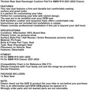 Tykke bagsædepassagerhynde til BMW R18 2021-2022 Classic