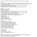 1986–1987 GMC Caballero 5,0 l 305 Cu Vergaser 1711045 17110901 17111478