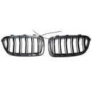 01.2009-10.2016 BMW 5-serie F10 Limousine Kidney Grille Bumper Grille Black Glossy 51137203203 51137203204
