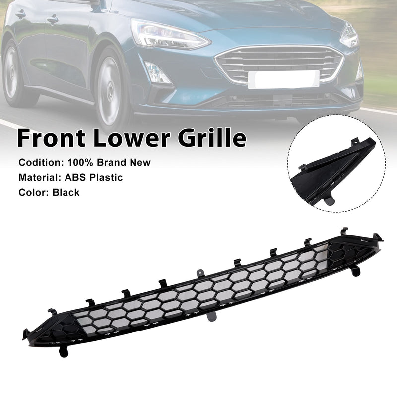 2018–2021 Ford Focus MK4 St Style Frontstoßstange unterer Grill Grille schwarz
