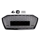 2019-2023 Audi A6 S6 uden ACC RS6 design, honeycomb gitter frontgrill