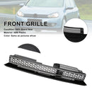Frontgrill im GTI-Stil mit hoher Leiste und schwarzer Chromleiste, passend für VW Golf 6 MK6 2010-2014