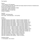 06164-P8E-A00 15710-24F00 Kraftstoff Injektoren Für Suzuki GSX-R750 GSX-R600 GSX1300R