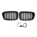 2012-2014 BMW 1er F20 F21 2-teiliger Frontstoßstangen-Nierengrill 551137239021
