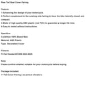 Hecksitzabdeckung für Honda ADV350 (Modelljahre 2022–2025)